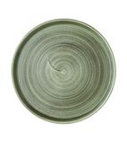 Patina CX644 Walled Plates Green 220mm (Pack of 6)