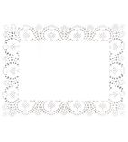 Image of CE994 Rectangular Paper Doilies 400mm (Pack of 250)