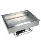 Image of CW2 2 x 1/1GN Stainless Steel Drop-in Refrigerated Buffet Display Well