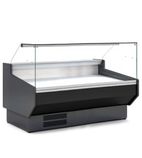 SIGMA25F 2465mm Wide Flat Glass Serve Over Counter Display Fridge