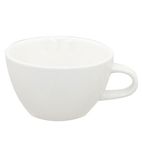 BN400 Porcelain Bowl Shaped Cups White 340ml (Pack of 12)