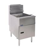 CE-SG18S-NAT 38.9 Ltr Natural Gas Freestanding Single Tank Fryer (2 x Baskets)