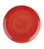 DB060 Round Coupe Plates Berry Red 288mm