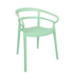 Mateo DX981 Set of 2 Cafe Chairs - Mint Green
