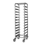 Stainless Steel Clearing Trolley 12 Shelves - DP292