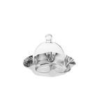 DK971 Fiori Stainless Steel Small Plate w/ Dome 22cm Dia