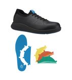 BB745-41 Transform Safety Toe Trainer Black with Modular Insole Size 41