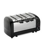41037 4 Slice Black Sandwich Toaster
