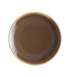 FA028 Round Coupe Plates Bark 178mm (Pack of 6)