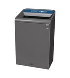 CX977 Configure Recycling Bin with Paper Recycling Label Blue 125L
