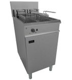 Chieftain E1848X 2 x 19 Ltr Electric Freestanding Twin Tank Fryer (2 x Baskets) - 3 Phase