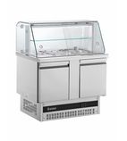 BSV7300 232 Ltr 2 Door Refrigerated Saladette Counter