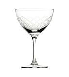 CZ052 Raffles Diamond Martini Glasses 190ml (Pack of 6)