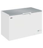 Image of LHF460SS 447 Ltr White Chest Freezer With Stainless Steel Lid