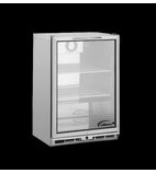 BC1H850SS Undercounter Single Glass Door Reduced Height Stainless Steel Back Bar Bottle Cooler