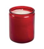 Image of GJ468 Starlight Jar Candle Red (Pack of 8)