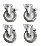 AJ073 Castors (set of 4)