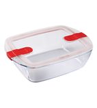 Image of FC368 Cook and Heat Rectangular Dish with Lid 2.6Ltr