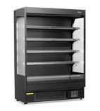 BTD100BKV2 1002mm Wide Black Multideck Display Fridge With Nightblind