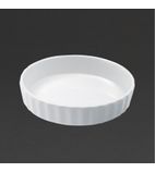 DT846 French Classics Round Flan Dishes White 125mm