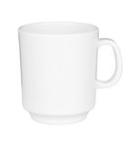 Kristallon CW290 Melamine Mugs White 340ml (Pack of 6)