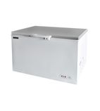 Image of BD650-SS 650 Ltr White Chest Freezer With Stainless Steel Lid