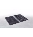 60.73.314 1/1 GN Trilax Cross and Stripe Grill Grate