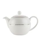 FB733 Royal Bone Afternoon Tea Silverline Tea Pot 750ml (Pack of 1)