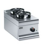 Silverlink 600 BS3 Electric Counter-top Bain Marie - Dry Heat (Base + 2 Round Pots) - J955