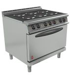 Image of Dominator Plus E3101D 6HP Electric 6 Plate Oven Range - Three Phase