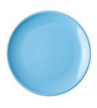 Image of Café HC400 Coupe Plates Blue 205mm (Pack of 12)