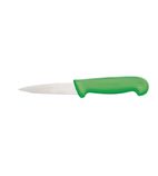 E4053A Paring Knife 3 1/2 inch Blade Green