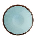 FX159 Harvest  Organic Coupe Bowls Turquoise 250mm (Pack of 12)