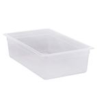 Image of 16PP190 Polypropylene Translucent 1/1 Gastronorm Container 150mm