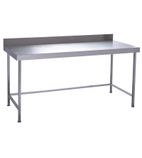 Image of TABN06700-WALL 600mm Stainless Steel Wall Table with Void