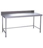 TABN23500-WALL 2300mm Stainless Steel Wall Table with Void