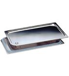 K099 Stainless Steel Spill Proof 1/2 Gastronorm Tray Lid
