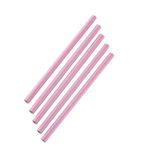 FB149 Paper Smoothie Straws Pink 210mm (Pack of 250)