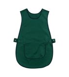 Image of B041 Unisex Tabard Green with Pocket