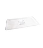 Image of U244 Polycarbonate 1/1 Gastronorm Lid Clear