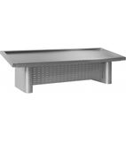 Image of FISK15 1.5 Metre Stainless Steel Fish Display Counter