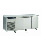 EcoPro G2 EP1/3H Heavy Duty 435 Ltr 3 Door Stainless Steel Refrigerated Prep Counter