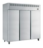 Image of CAR1390 Medium Duty 1390 Ltr Upright Triple Door Stainless Steel Fridge