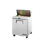Image of TSSU-27-08-HC 184 Ltr 2 Door Stainless Steel Refrigerated Pizza / Saladette Prep Counter