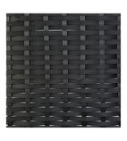 AJ827 Black PE Wicker Swatch