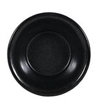 Art de Cuisine Igneous Stoneware DY925 Black Ramekins 100mm (Pack of 6)