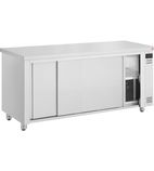 HCP16 1600mm Wide Mobile Hot Cupboard With Plain Top