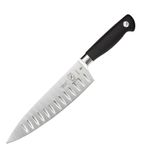 FW707 Genesis Precision Forged Chefs Knife Granton Edge Short Bolster 20.3cm