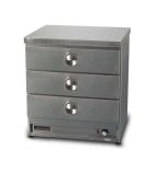 HD75RU Undercounter 3 Drawer Heated Unit