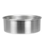 CE089 Aluminium Cake Tin With Removable Base 230mm